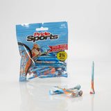 Painted Splatter Wood Golf Tees