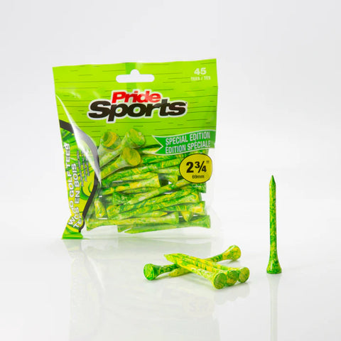 Painted Splatter Wood Golf Tees