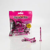 Painted Splatter Wood Golf Tees