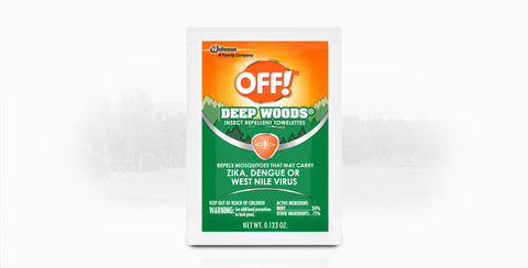 Off! Deep Woods Insect Repellent Towelettes