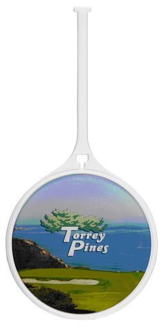 Color Logo/Photo Domed Bag Tag