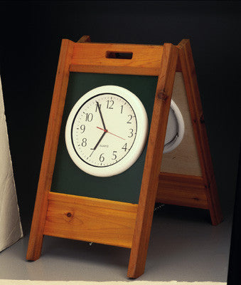Cedar Starter Clock